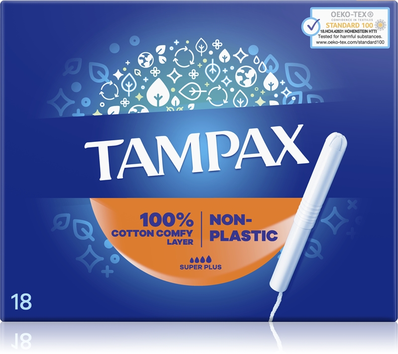 Tampax Super Plus Tampons mit einem Applikator
