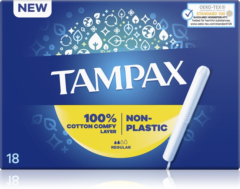 Tampax Regular tampons avec applicateur notino.fr