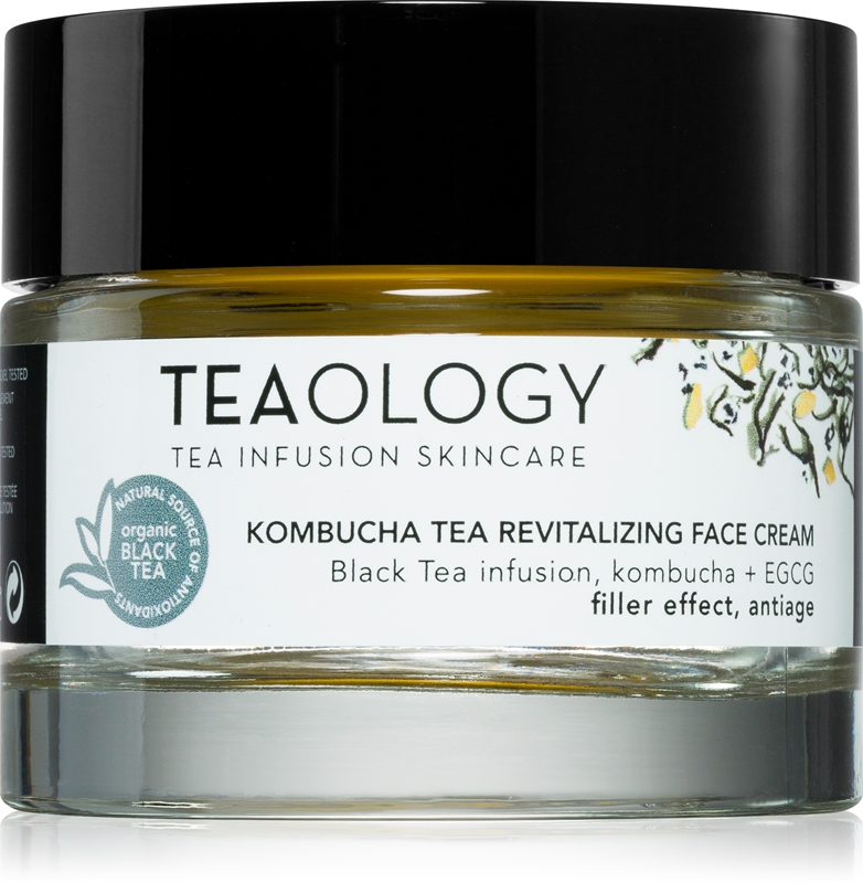 Teaology AntiAge Kombucha Revitalizing Face Cream creme revitalizante para rosto notino.pt