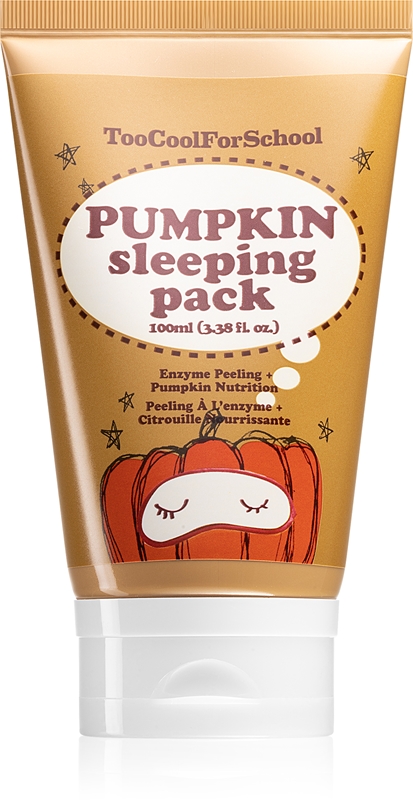Too Cool For School Pumpkin Sleeping Pack озаряваща нощна маска с ...