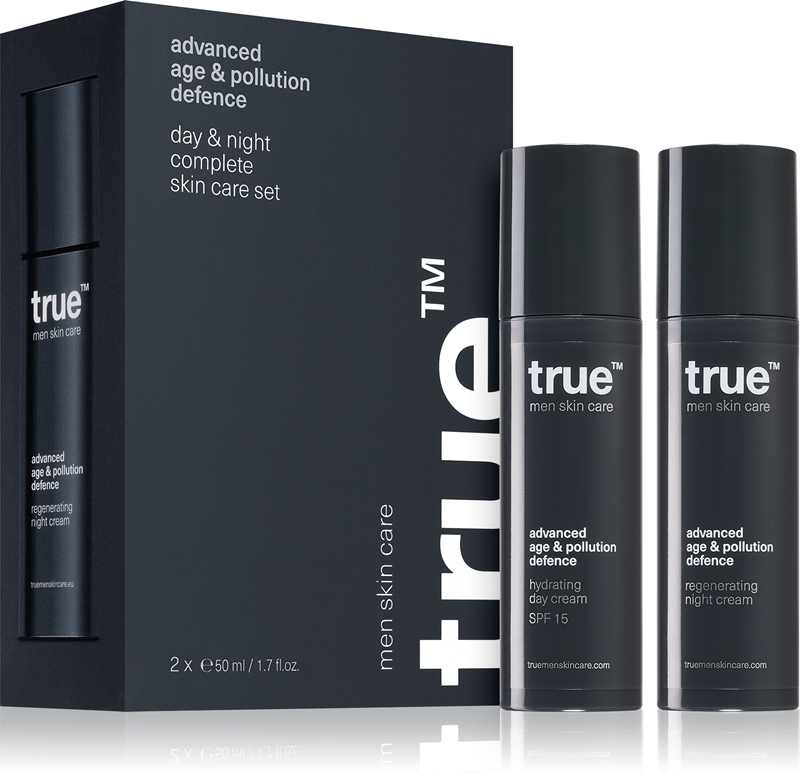 True Men true men skin care Day & night complete skin care set set del cuidado ...