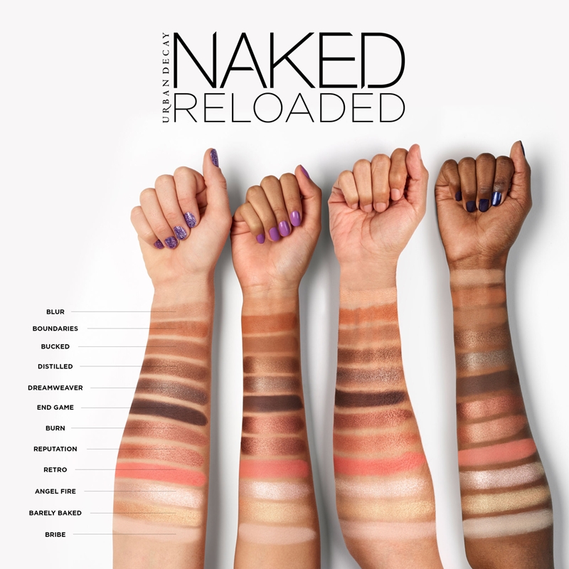 Urban Decay Naked Reloaded Acu ēnu palete notino lv