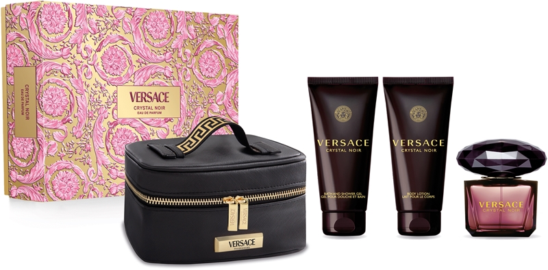 Versace Crystal Noir by Versace, 4 Piece Gift Set for Women main image 1