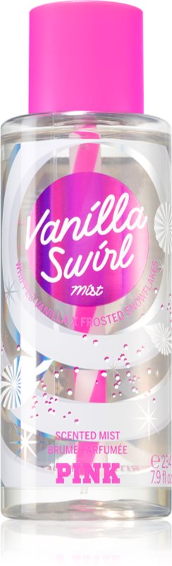 Victorias Secret Pink Vanilla Swirl Scented Body Spray For Women Notinoie 