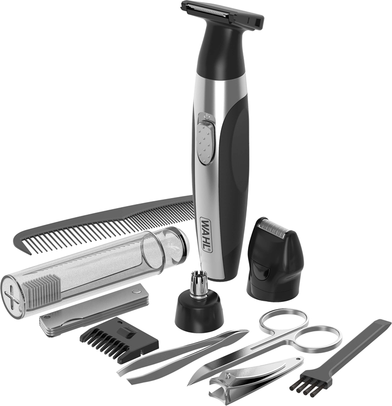 Wahl Deluxe Travel Kit facial and body hair trimming kit for travelling