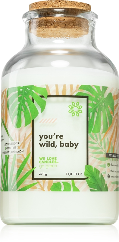 We Love Candles Go Green You’re Wild scented candle | notino.co.uk
