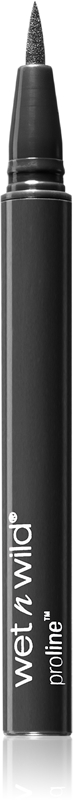 Wet N Wild ProLine Graphic Marker Eyeliner – 877 Jetliner Black (2 Pack) – Long Lasting Matte Felt-Tip