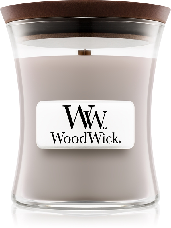 Woodwick Wood Smoke geurkaars met een houten lont notino.nl