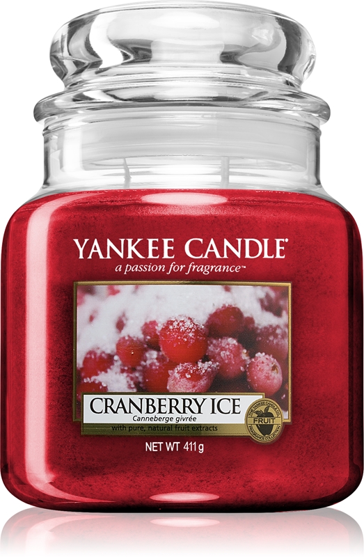 Yankee Candle Cranberry Ice Classic petite notino.fr