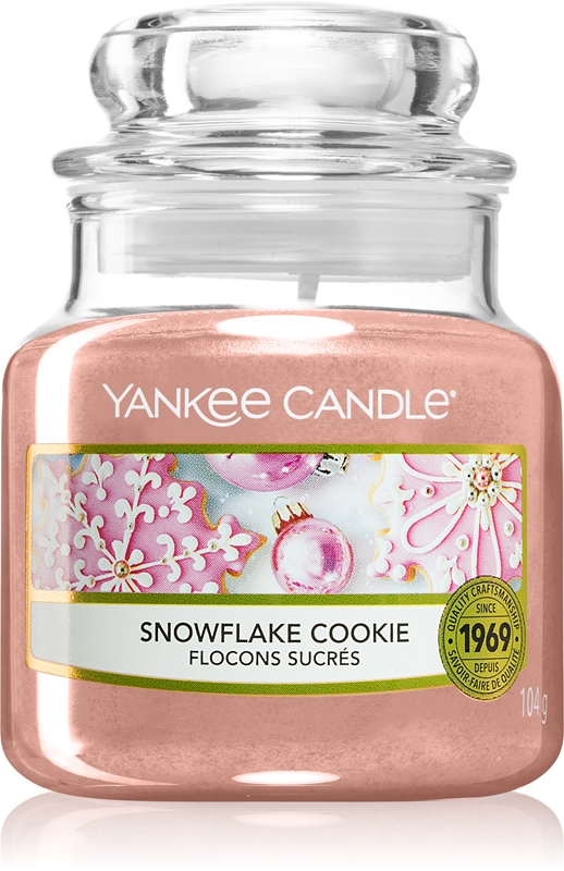 Yankee Candle Snowflake Cookie scented candle classic large | notino.ie
