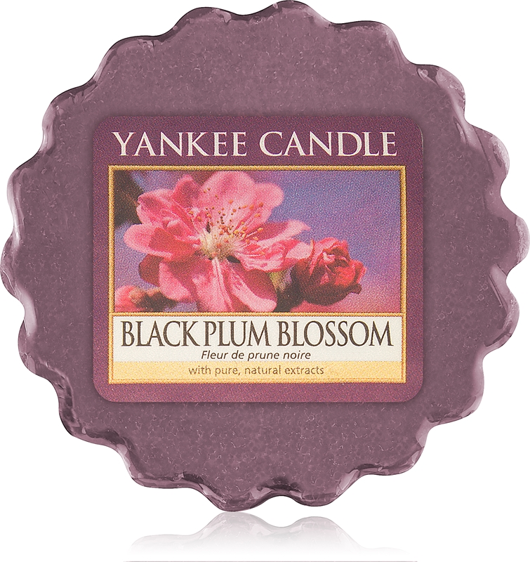 Yankee Candle Black Plum Blossom cera para lámparas aromáticas notino.es