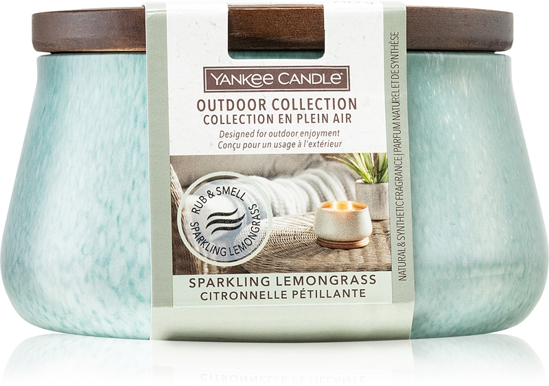 Yankee Candle Outdoor Collection Sparkling Lemongrass Duftkerze Outdoor