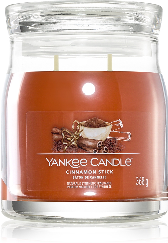 Yankee Candle Cinnamon Stick candela profumata Signature notino.it
