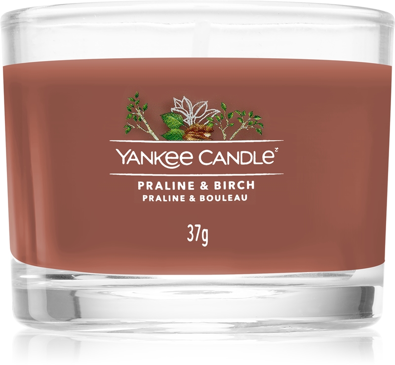 Yankee Candle Praline & Birch votive candle notino.co.uk