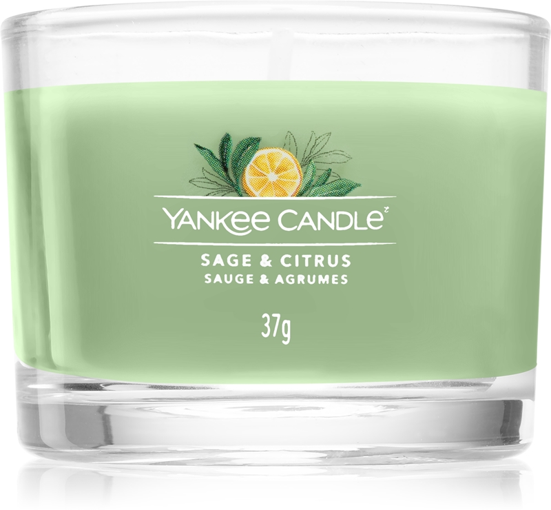 Yankee Candle Sage & Citrus votivní svíčka Signature notino.cz