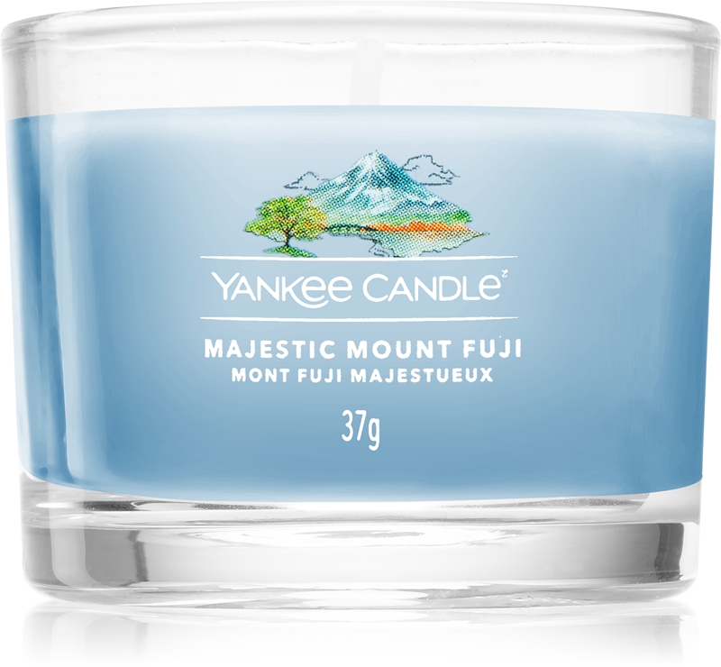 Yankee Candle Majestic Mount Fuji votive candle glass notino.co.uk