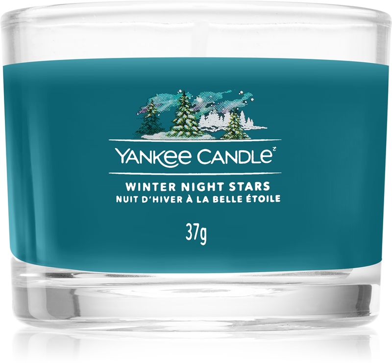 Bougie Votive Yankee Candle - Parfum Violet, Ambiance Parfumée Instantanée