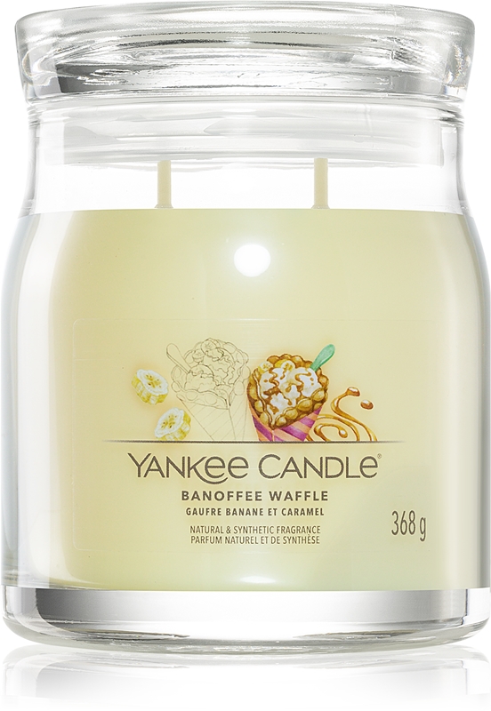 Yankee Candle Banoffee Cire à Gaufres - Parfum Banane Caramel - Pour Diffuseur Ou Réchaud