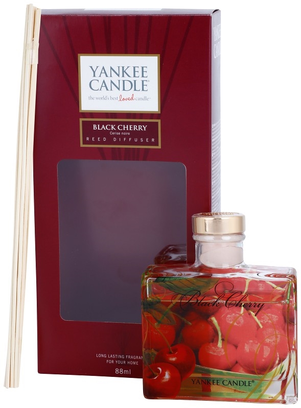 Yankee Candle Black Cherry aroma diffuser met vulling Signature notino.nl