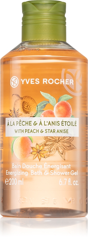Yves Rocher Peach & Star Anise Uzmundrinoša dušas želeja | notino.lv