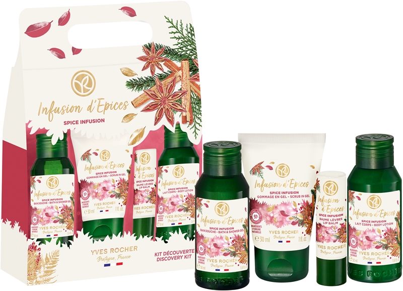 Yves Rocher NOEL 2023 Spice Infusion darčeková sada (pre výživu a