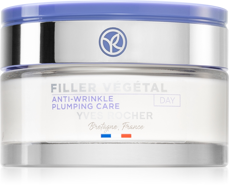 Yves Rocher Filler Végétal Smoothening Day Cream with anti-wrinkle ...
