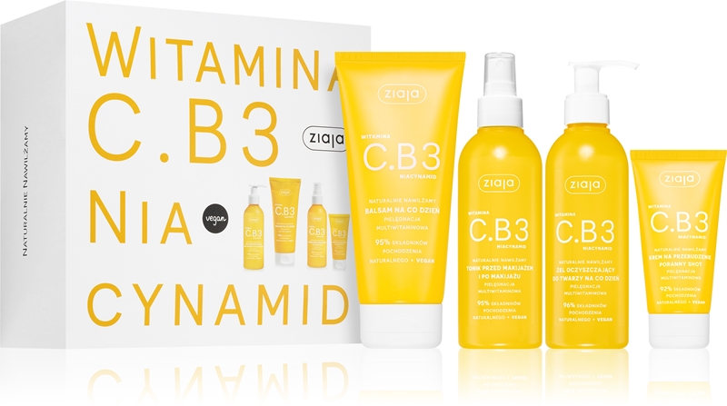Set de Maquillage Ziaja VITAMINA C.B3 NIACINAMIDA 4 Pièces main image 0