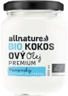 Allnature Kokosový olej panenský BIO olej v BIO kvalitě