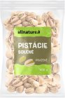 Allnature Pistácie pražené solené ořechy pražené solené