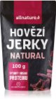 Allnature Hovädzie jerky Natural sušené mäso hovädzie