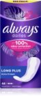 Always Dailies Long Plus Extra panty liners