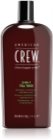 American Crew Hair & Body 3-IN-1 Tea Tree Šampoon, palsam ja dušigeel kolm-ühes meestele