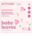 Attitude Baby Leaves Water Wipes Wet Wipes fragrance-free