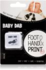 Baby Dab Foot & Hand Print farve til barnets aftryk