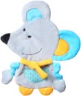 BabyOno Have Fun Cuddly Toy for Babies miękka przytulanka z gryzakiem