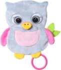 BabyOno Have Fun Cuddly Toy for Babies miękka przytulanka z gryzakiem