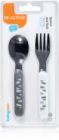 BabyOno Be Active Stainless Steel Spoon and Fork столові прибори