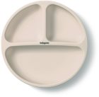BabyOno Siilicone Plate 6m+ divided plate with suction cup