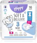 BELLA Baby Happy Soft&Delicate wegwerpluiers met kanaaltjes
