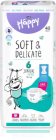 BELLA Baby Happy Soft&Delicate jednorázové pleny s kanálky