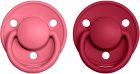 BIBS De Lux Natural Rubber Size 2: 6+ months cumi