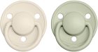 BIBS De Lux Natural Rubber Size 2: 6+ months cumi