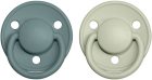 BIBS De Lux Natural Rubber Size 2: 6+ months cumi