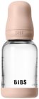 BIBS Baby Glass Bottle Round Latex anti-colic bottle