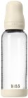 BIBS Baby Glass Bottle Silicone anti-colic bottle with a silicone spout