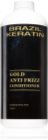 Brazil Keratin Gold Anti Frizz Conditioner κοντίσιονερ με κερατίνη για κατεστραμμένα μαλλιά