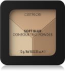 Catrice Soft Blur Contour Trio Powder kontūravimo priemonių paletė , matinio efekto