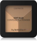 Catrice Soft Blur Contour Trio Powder kontūravimo priemonių paletė , matinio efekto