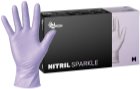 Espeon Nitril Sparkle Pearlescent Violet γάντια νιτριλίου χωρίς πούδρα