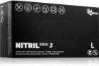 Espeon Nitril Ideal3 Black nitrile powder-free gloves